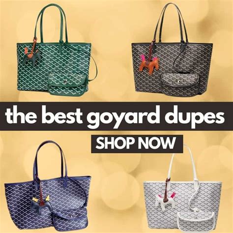 goyard dupe tote